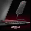 Axagon EEM2-GAM caixa externa USB-C 10Gbps em metal para SSD M.2 NVMe e SATA. Sem parafusos