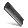 Axagon EEM2-GTS2 caixa externa USB-C 10Gbit/s em metal para unidades SSD M.2 NVMe e SATA. Sem parafusos
