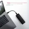 Axagon EEM2-UB2 caixa externa USB-C 10Gbps em metal para unidades SSD M.2 NVMe. Preto