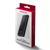 Axagon EEM2-UB2 caixa externa USB-C 10Gbps em metal para unidades SSD M.2 NVMe. Preto