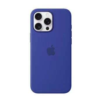 APPLE Capa de silicone Apple com MagSafe iPhone 16 Pro Max Azul-ultramarino