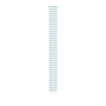 APPLE 49 mm extensão Ice Blue Ocean Band – Acabamento em titânio preto