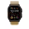 APPLE 49mm Tan Alpine Loop – Medium – Acabamento em titânio preto