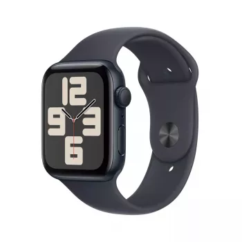 Smartwatch Apple Watch SE GPS 44mm caixa de alumínio Midnight preta