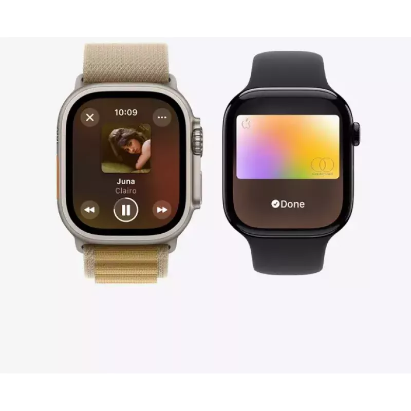 Smartwatch Apple Watch Ultra 2 GPS + Cellular 49mm caixa de titânio natural Tan Alpine Loop Medium
