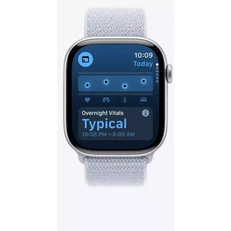 Smartwatch Apple Watch Ultra 2 GPS + Cellular 49mm titânio natural Blue Trail Loop S/M