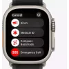 Smartwatch Apple Watch Ultra 2 GPS + Cellular 49mm titânio natural Blue Trail Loop S/M