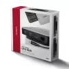 Axagon HMC-UFO hub USB-C M.2 SATA/NVMe 1 Gbit/s Ethernet 384 kHz áudio com fios USB 3.2 Gen 2 (3.1 Gen 2) Type-C preto