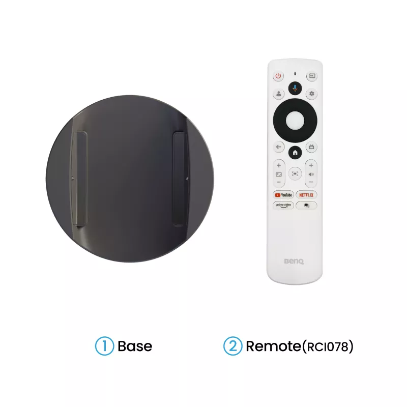 BenQ GV50 Projetor Standard-Throw 500 ANSI-Lúmen DLP 1080p (1920x1080) Branco