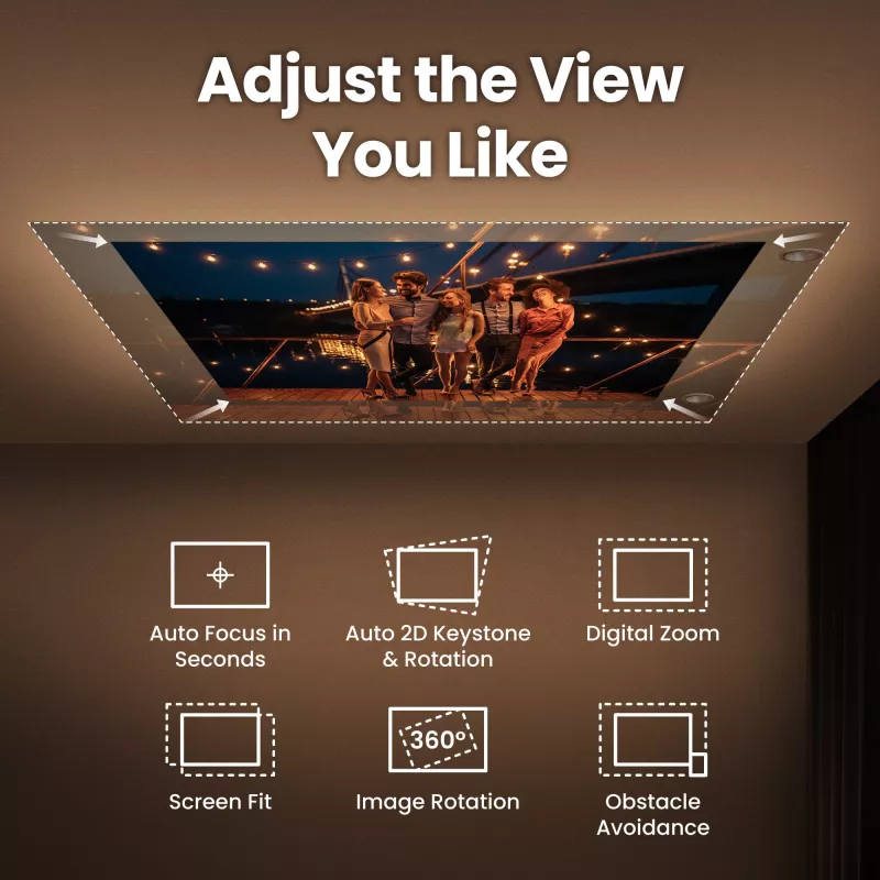 BenQ GV50 Projetor Standard-Throw 500 ANSI-Lúmen DLP 1080p (1920x1080) Branco