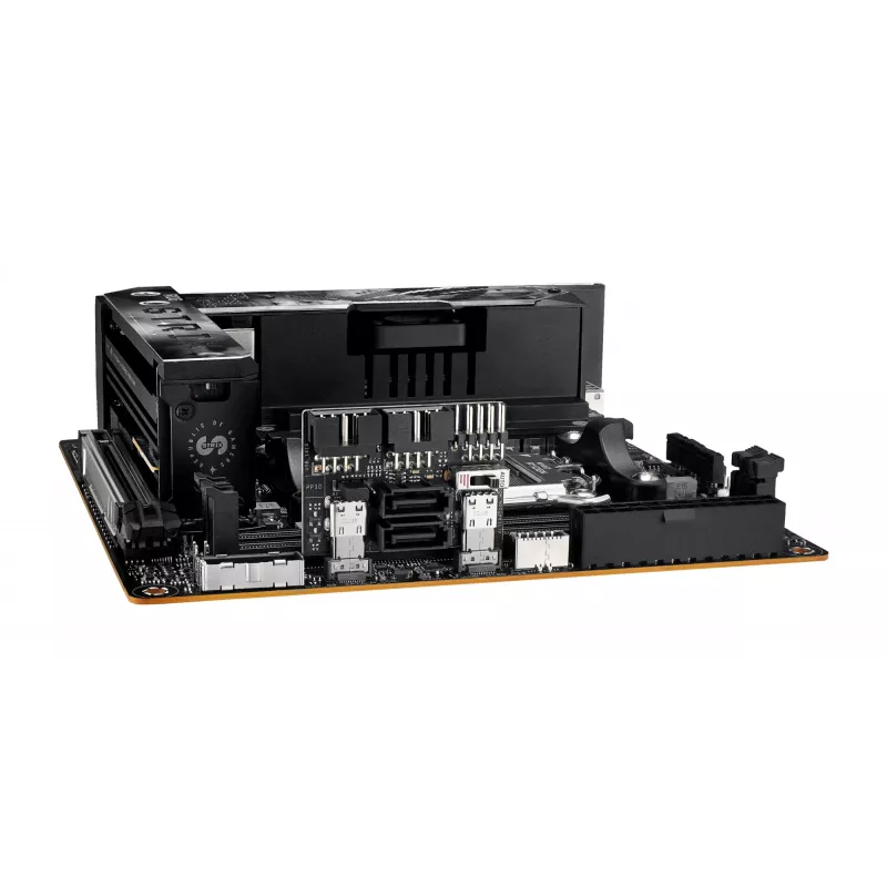 Placa-mãe ASUS ROG STRIX X870-I GAMING WIFI mini ITX · AMD X870 · Socket AM5 · DDR5 · 2 DIMM · Wi-Fi 7 · Bluetooth 5.4