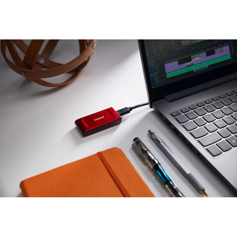 Kingston Technology 2TB XS1000 Vermelho Unidade de estado sólido portátil externa USB 3.2 Gen 2