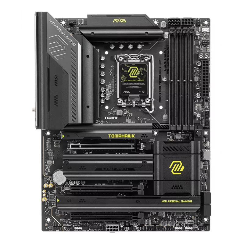Placa-mãe MSI MAG Z890 TOMAHAWK WIFI Intel Z890 LGA 1851 (Socket V1) ATX