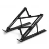 Hama Light suporte dobrável para portátil, inclinação em 12 níveis, até 39,6 cm (15,6 polegadas), preto