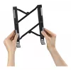 Hama Light suporte dobrável para portátil, inclinação em 12 níveis, até 39,6 cm (15,6 polegadas), preto