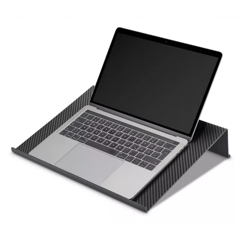 Hama Carbon suporte para portátil, aspeto de carbono, até 46,7 cm (18,4 polegadas), preto