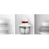 Picadora elétrica Bosch MMRP1000 0,8 L 400 W vermelha, transparente, branca