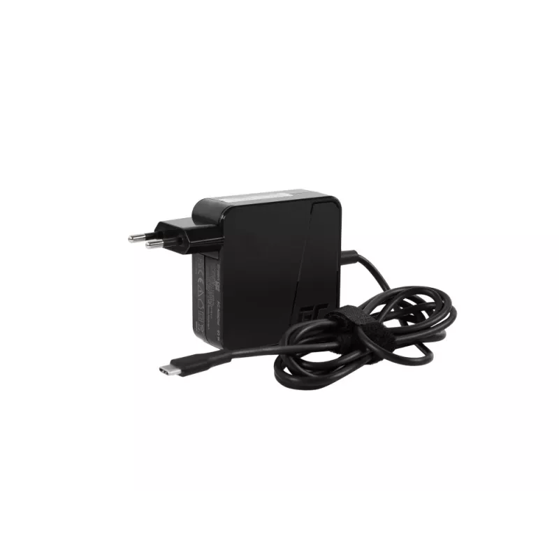 Fonte de alimentação/adaptador universal GREEN CELL 65W preto