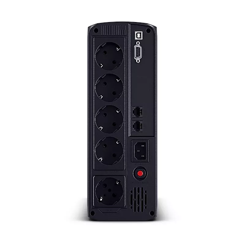Fonte de alimentação ininterrupta (UPS) CyberPower VP1600ELCD Line-Interactive 1,6 kVA 960 W 5 saídas AC