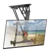 Suporte de teto motorizado orientável Techly com integração Smart Home para televisores de 32 a 70 polegadas