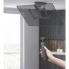 Suporte de teto motorizado orientável Techly com integração Smart Home para televisores de 32 a 70 polegadas