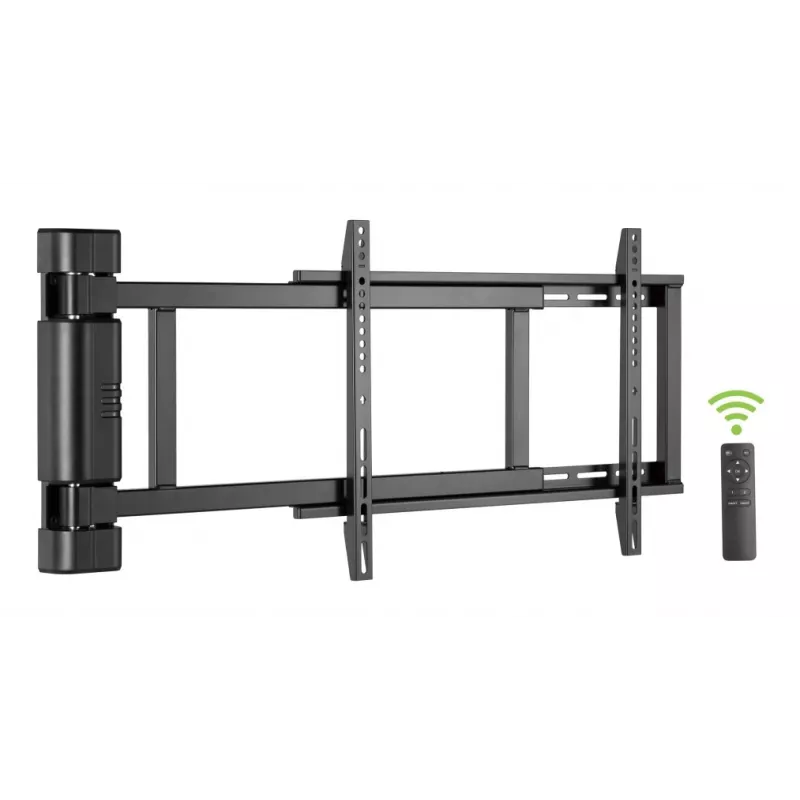 Suporte de parede para TV TECHLY 368697 para ecrãs de 32–75 polegadas, ajuste elétrico, carga máxima 50 kg