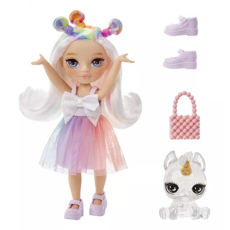 Bonecas Rainbow High Littles – Opal (Rainbow), boneca de moda, feminino, 4 anos, menino/menina, 13,9 mm, multicolor