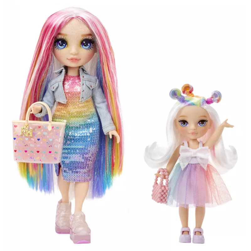 Bonecas Rainbow High Littles – Opal (Rainbow), boneca de moda, feminino, 4 anos, menino/menina, 13,9 mm, multicolor