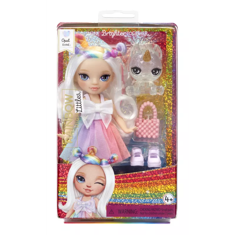 Bonecas Rainbow High Littles – Opal (Rainbow), boneca de moda, feminino, 4 anos, menino/menina, 13,9 mm, multicolor