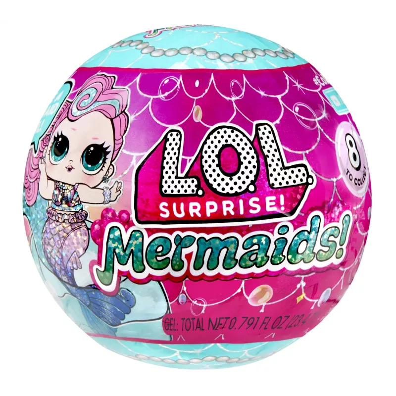 L.O.L. Surprise Mermaids Tots - Cria as tuas próprias caudas de sereia que mudam de cor