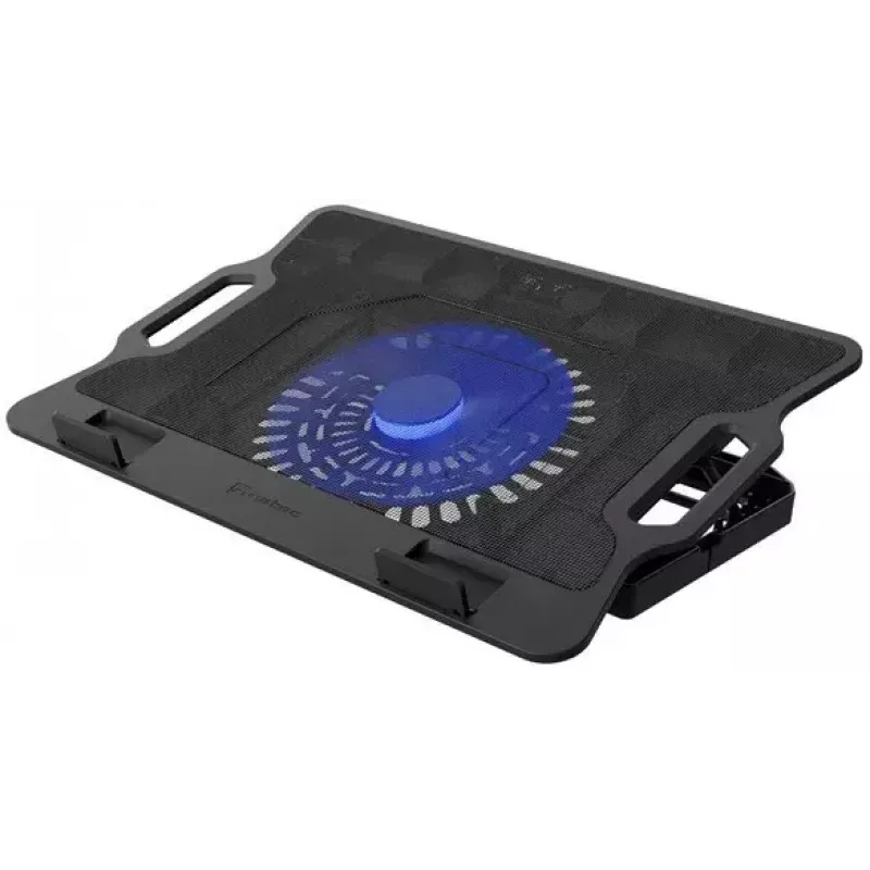 Base de arrefecimento para portátil NATEC DIPPER 2 para 17,3 polegadas (43,9 cm), 1 ventoinha 18 cm, 650 rpm, USB, preto