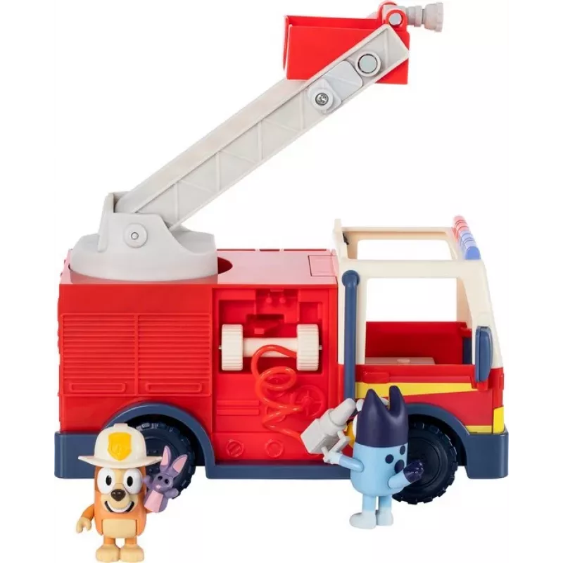 Carro de bombeiros Bluey Moose Toys, carro de bombeiros, 3 ano(s), plástico, multicolor, vermelho