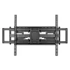 Suporte de parede fino Techly para TV LCD LED 60-120 polegadas preto capacidade máxima de peso 120 kg