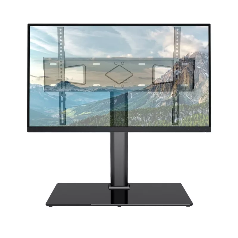Suporte de TV Techly ICA-LCD S07L 165,1 cm (65 polegadas) preto