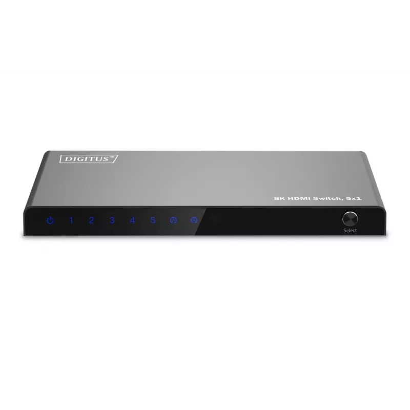 Switch HDMI DIGITUS 5x1. 8K/60Hz (4:4:4). HDR. HDCP2.3