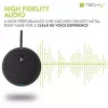 Microfone de conferência TECHLY 362725, USB Type-A com fios, omnidirecional, alcance 3 m, 100–16000 Hz, 680 Ω, caixa de metal, cabo 2 m