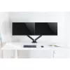 Techly ICA-LCD 462B suporte de secretária para monitor, mola a gás, 17-32 polegadas (43,2-81,3 cm), 9 kg, VESA 75x75/100x100, preto