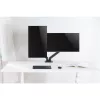 Techly ICA-LCD 462B suporte de secretária para monitor, mola a gás, 17-32 polegadas (43,2-81,3 cm), 9 kg, VESA 75x75/100x100, preto