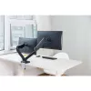 Techly ICA-LCD 462B suporte de secretária para monitor, mola a gás, 17-32 polegadas (43,2-81,3 cm), 9 kg, VESA 75x75/100x100, preto