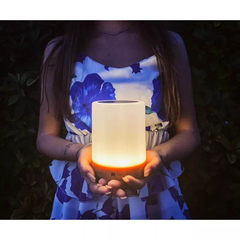 Candeeiro de mesa Techly I-LED TOUCH 1,6 W Branco Controlo tátil LED