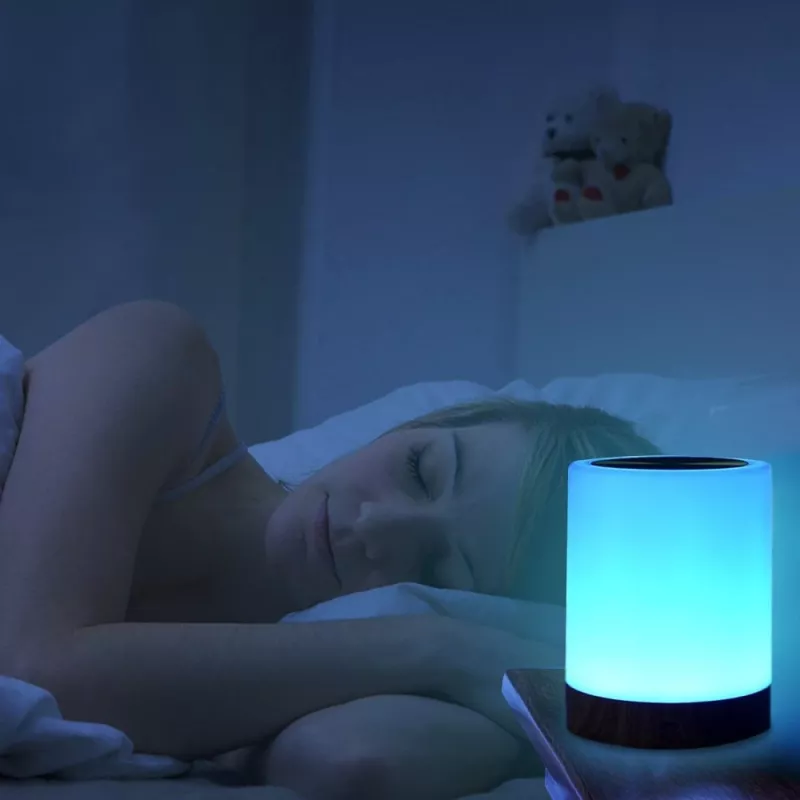 Candeeiro de mesa Techly I-LED TOUCH 1,6 W Branco Controlo tátil LED
