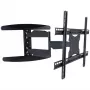 Suporte de parede para TV LCD Techly 40-65 Ultra fino Full Motion Preto ICA-PLB 171L