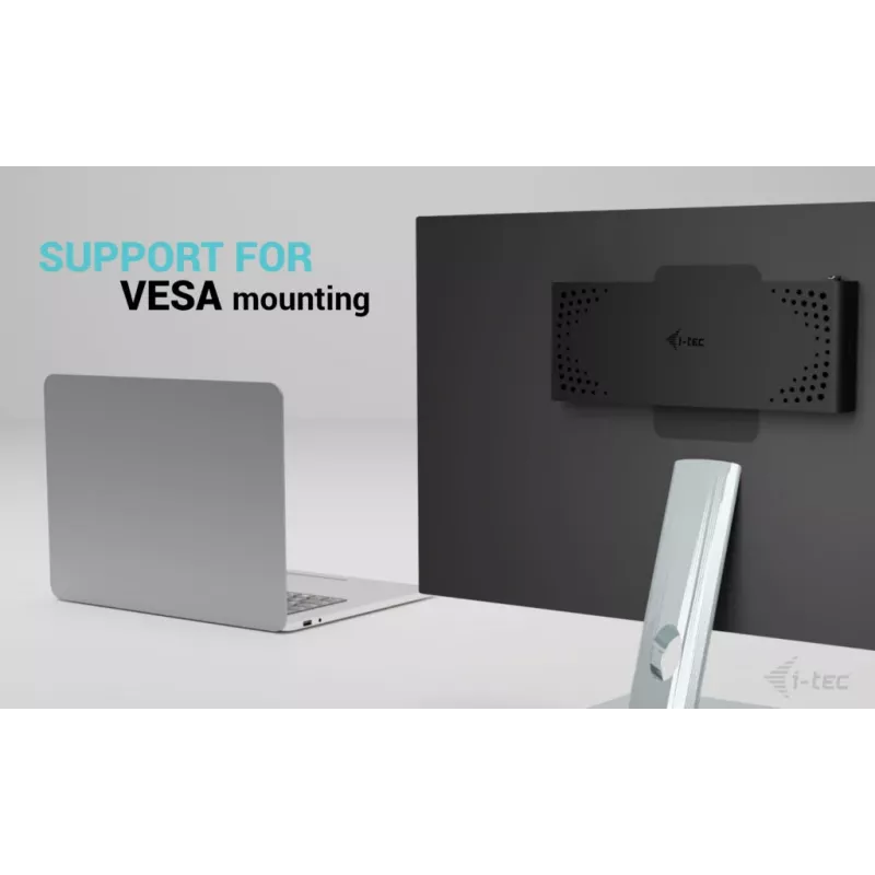 Docking station universal i-tec para dois ecrãs 4K + Power Delivery 85W