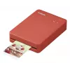 Canon SELPHY QX20 impressora fotográfica portátil, sublimação, 287 x 287 DPI, 72 x 85 mm, Wi-Fi, USB-C, vermelho terracota
