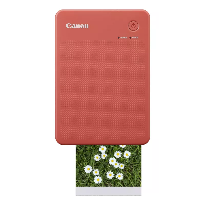Canon SELPHY QX20 impressora fotográfica portátil, sublimação, 287 x 287 DPI, 72 x 85 mm, Wi-Fi, USB-C, vermelho terracota