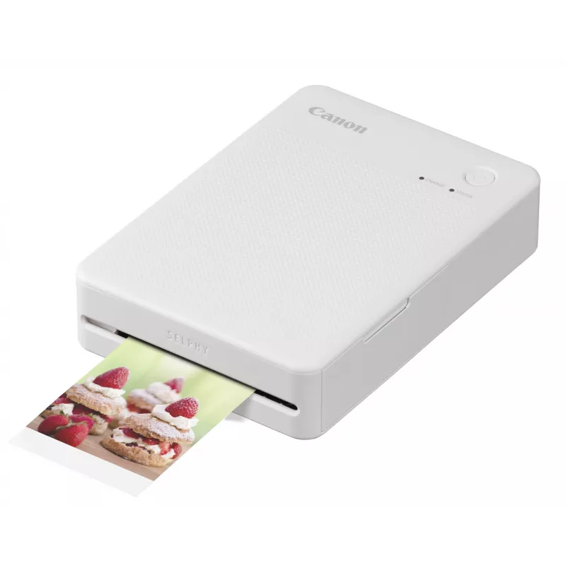Canon SELPHY QX20 impressora fotográfica portátil, sublimação, 287 x 287 DPI, 72 x 85 mm, Wi-Fi, USB-C, branco areia