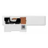 Canon SELPHY QX20 impressora fotográfica portátil, sublimação, 287 x 287 DPI, 72 x 85 mm, Wi-Fi, USB-C, branco areia