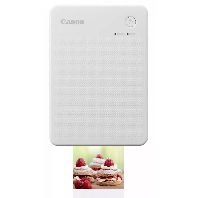 Canon SELPHY QX20 impressora fotográfica portátil, sublimação, 287 x 287 DPI, 72 x 85 mm, Wi-Fi, USB-C, branco areia
