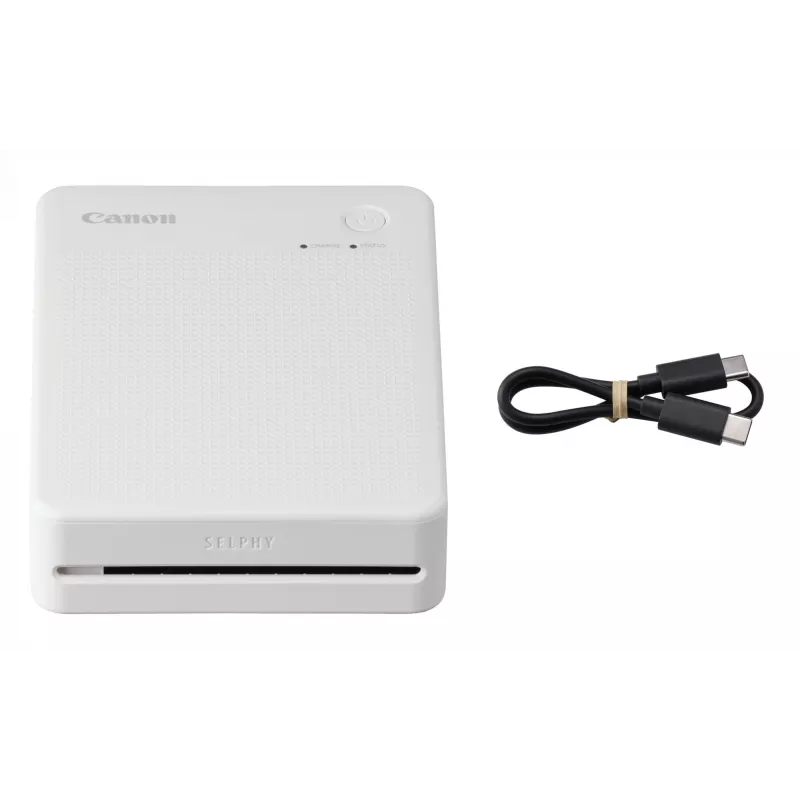Canon SELPHY QX20 impressora fotográfica portátil, sublimação, 287 x 287 DPI, 72 x 85 mm, Wi-Fi, USB-C, branco areia