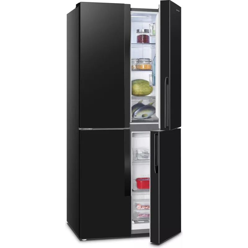 Frigorífico side-by-side Gorenje G600 NRM818EMB Independente 427 L Preto